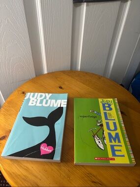 Judy Blume Paperback Book Lot - Blue & Green Covers